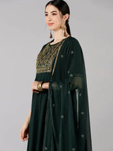 Pure Cotton Printed Kurta Trousers Dupatta-VKSKD1218AB